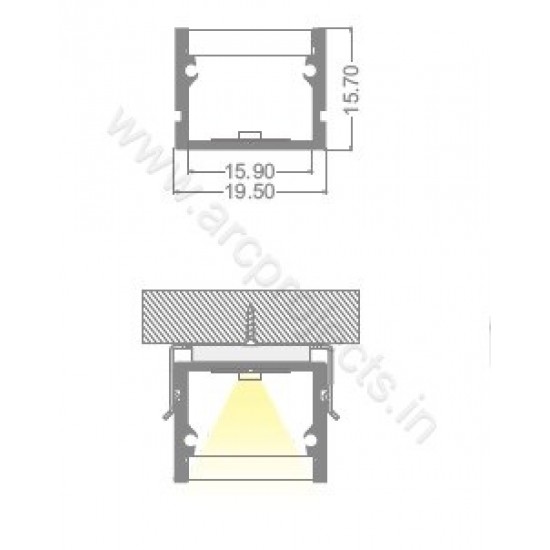 PROFILE-LIGHTS-ARC-CHN-AP3403