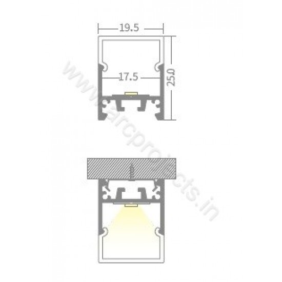 PROFILE-LIGHTS-ARC-CHN-AP3410