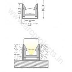 PROFILE-LIGHTS-ARC-CHN-WP06AL1