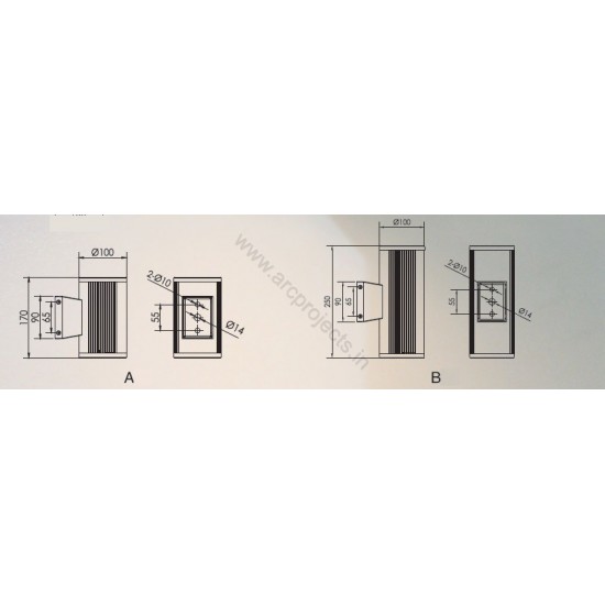 Wall-Light-ARC-ISC-6122