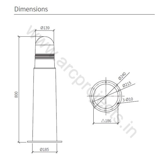 Bollard-ARC-DH-1102