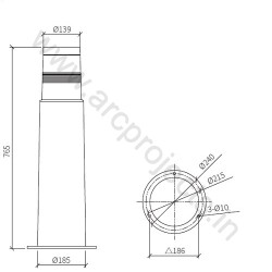 Bollard-ARC-DH-1103