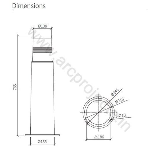 Bollard-ARC-DH-1103