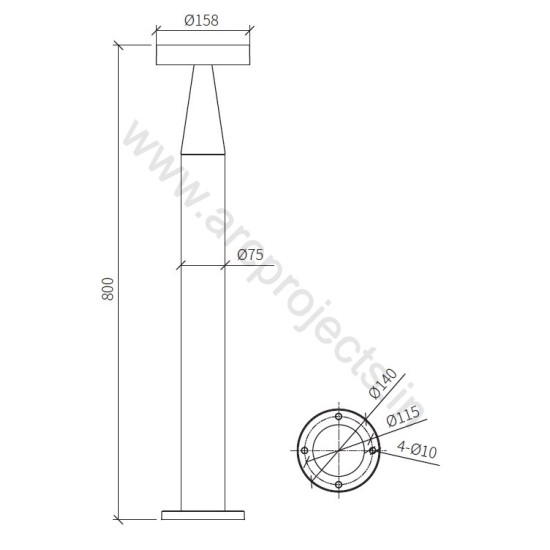 Bollard-ARC-DH-1112