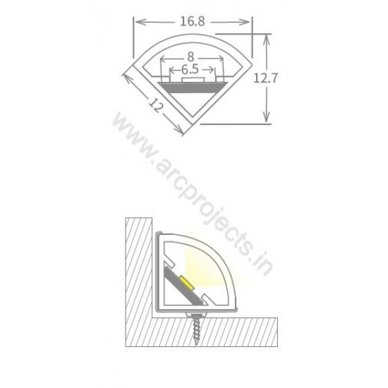 PROFILE-LIGHTS-ARC-CHN-AP1303