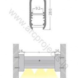 PROFILE-LIGHTS-ARC-CHN-AP3701