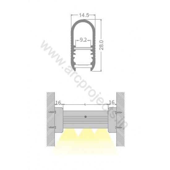 PROFILE-LIGHTS-ARC-CHN-AP3701