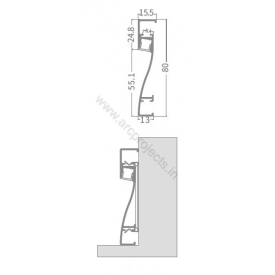 PROFILE-LIGHTS-ARC-CHN-DP13