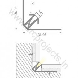 PROFILE-LIGHTS-ARC-CHN-WP08AL3