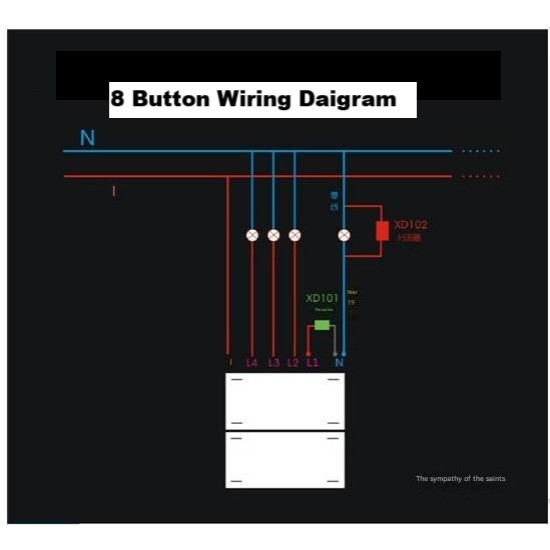 Tuya -ARC-8 Button Smart Switch