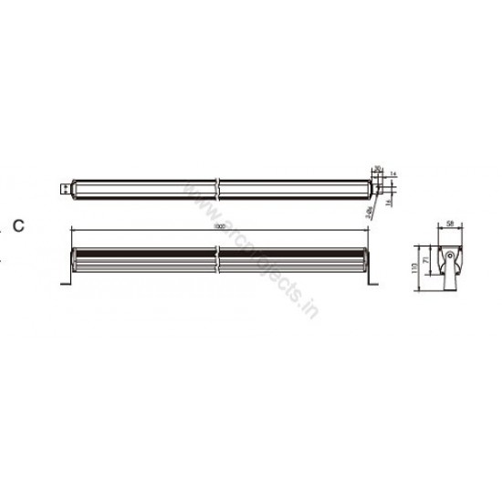 Linear-Wall-Washers API-ISC-1303